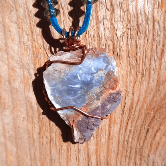 Jewelry - Arizona Route 66 Agate rock necklace